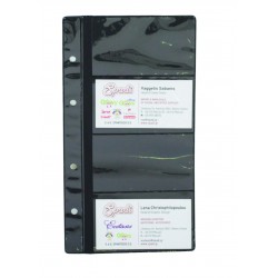 ΖΕΛΑΤΙΝΑ ΚΑΡΤ ΒΙΖΙΤ 4-ΘΕΣΕΩΝ ΜΑΥΡΗ